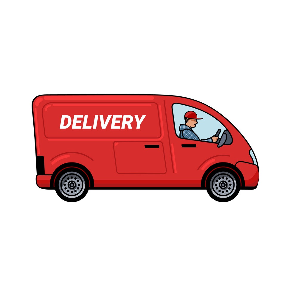 Delivery Services Van